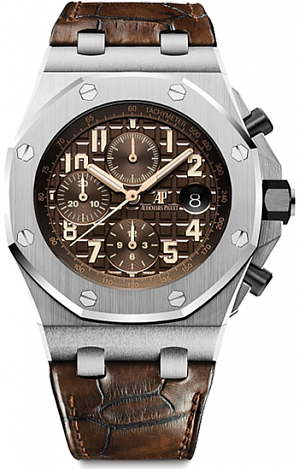 26470ST.OO.A820CR.01 Fake Audemars Piguet Royal Oak Offshore Chronograph watch